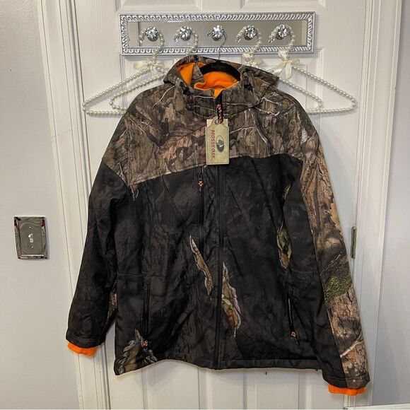 Mossy Oak Timber Line Insulted Softshell Jacket - Picture 1 of 10